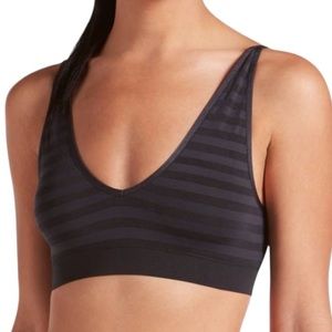 JOCKEY Women’s Black Matte & Shine Bralette  Size: XXL